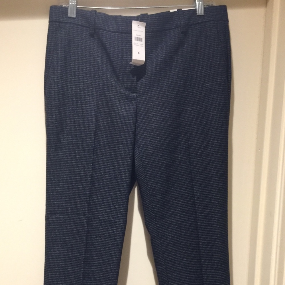 Ann Taylor Blue Ankle Pant Sz 6